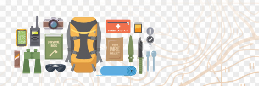 Travel Backpack Tool Vector Material Rock-climbing Equipment Flat Design Icon PNG