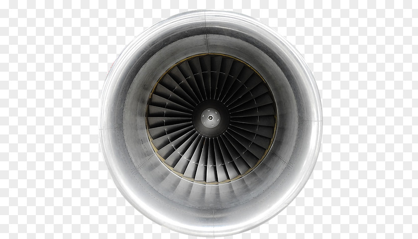 Airplane Aircraft Engine Jet Turbine PNG