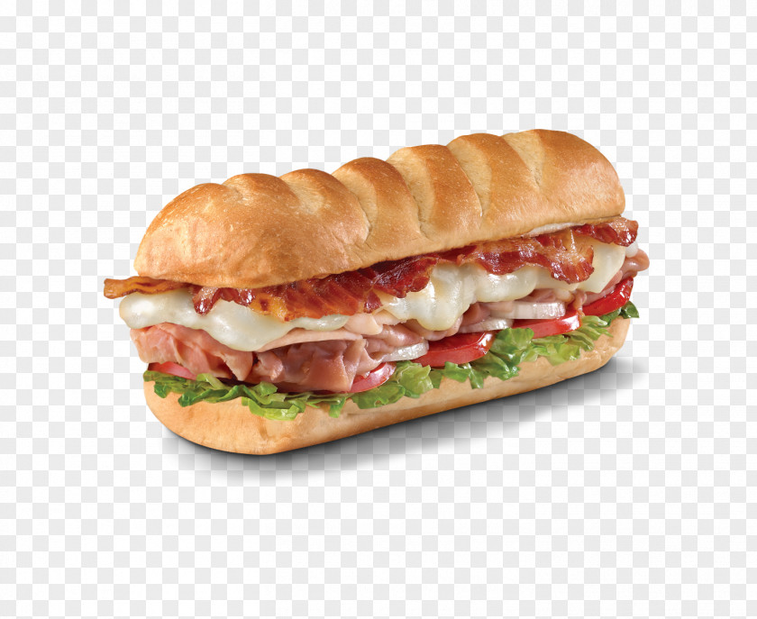 Bacon Submarine Sandwich Ham Firehouse Subs Cheese PNG