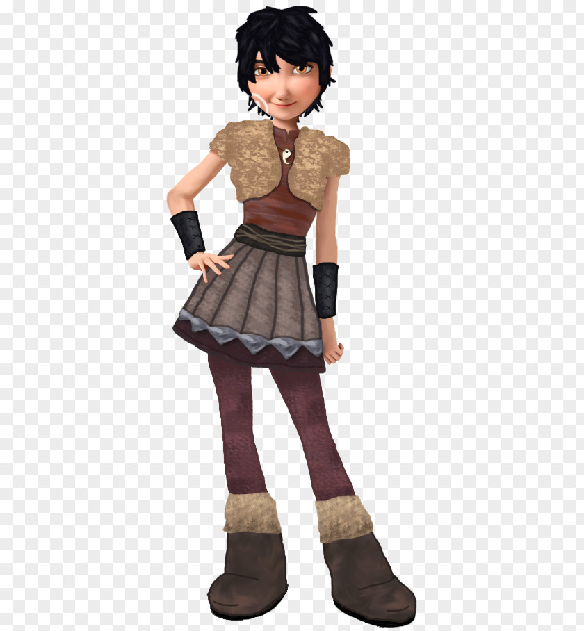 Brown Hair Costume PNG