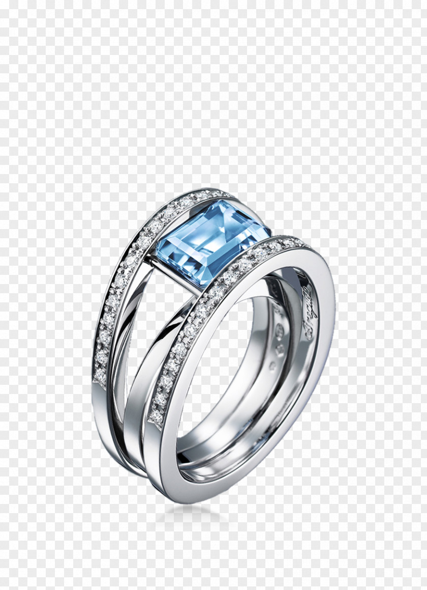 Sapphire Ring Gemstone Diamond Breguet PNG