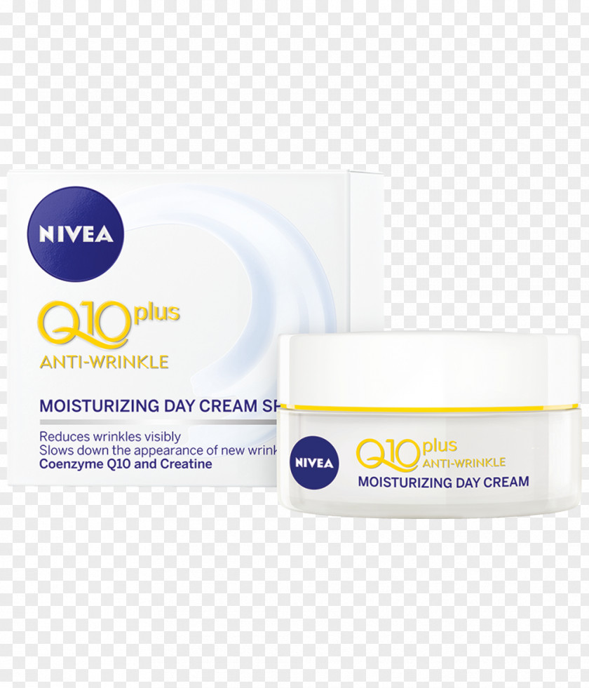 Antiaging Cream Lotion NIVEA Q10 Plus Anti-Wrinkle Day Anti-aging PNG