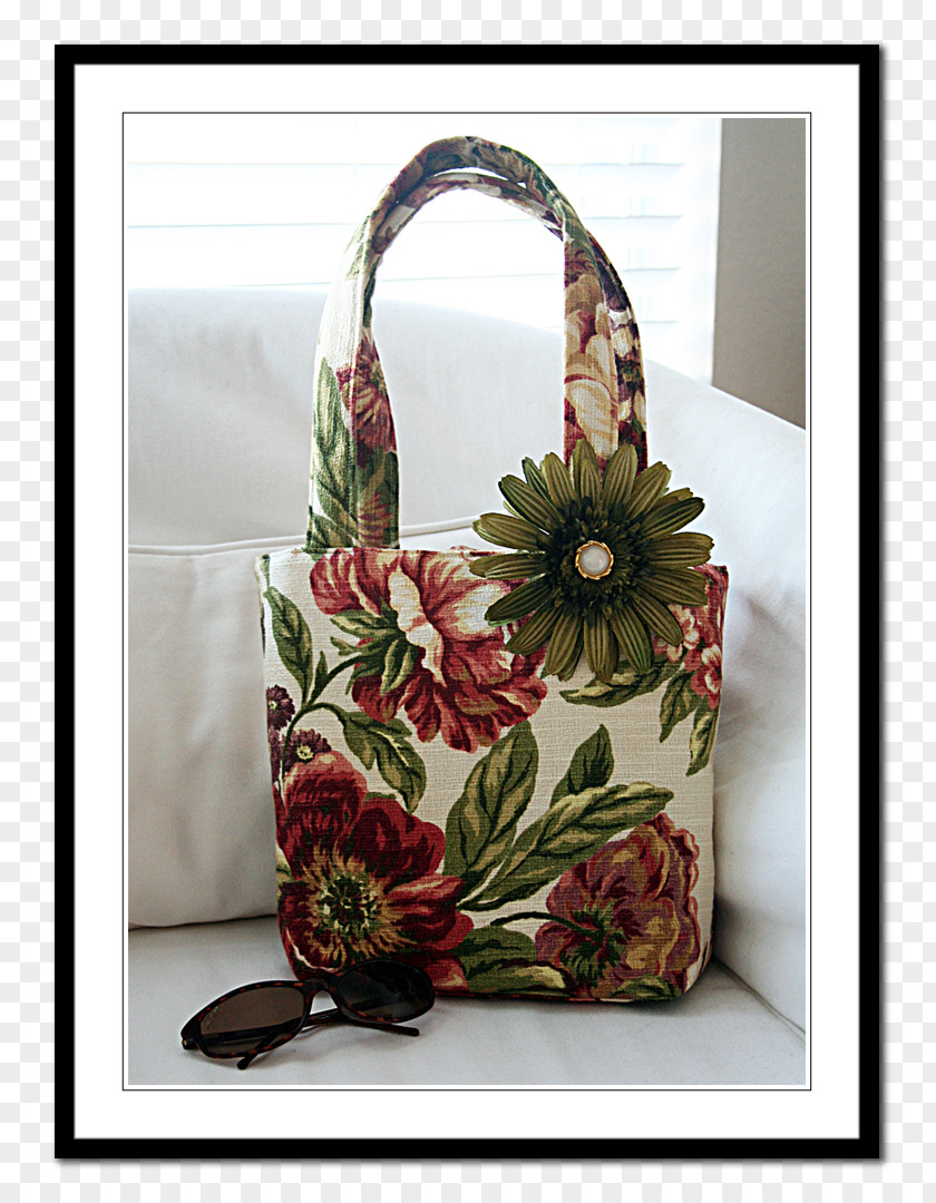 Bag Tote Diaper Bags Floral Design PNG