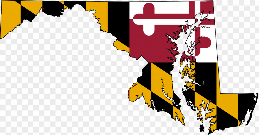 Maryland Cliparts Flag Of State Clip Art PNG