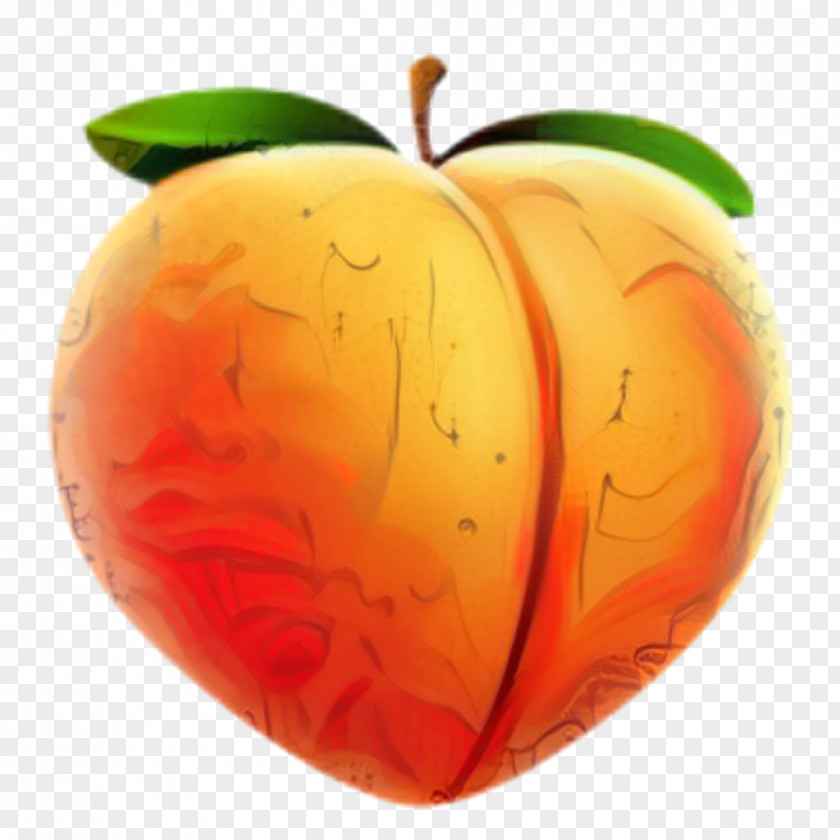 Peach Vegetarian Food Apple Tree PNG