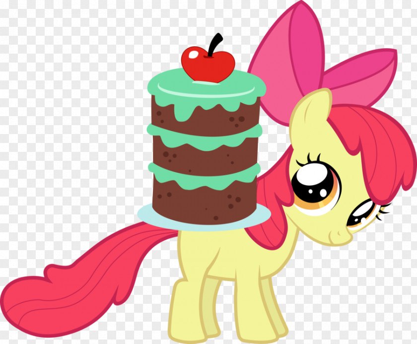 Apple Pony Bloom Cake Cupcake Pinkie Pie PNG