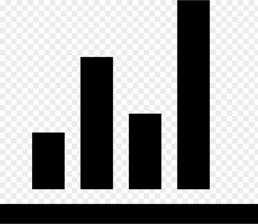 Bar Chart Logo Brand Product Design Font PNG