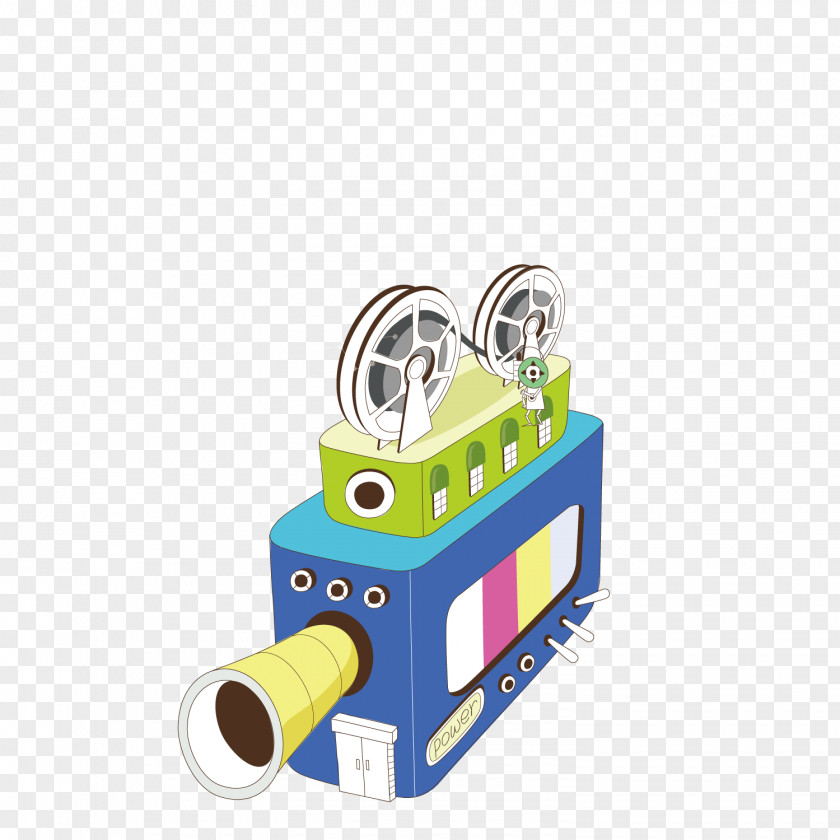 Cartoon Projector Video Photography Illustration PNG