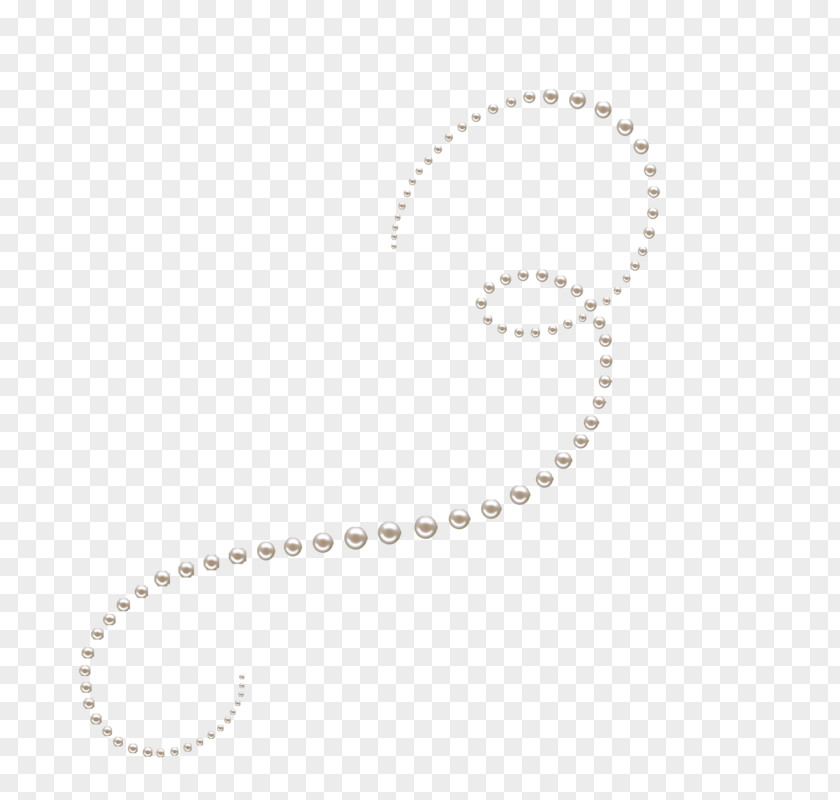 Pearl String White Body Piercing Jewellery Pattern PNG