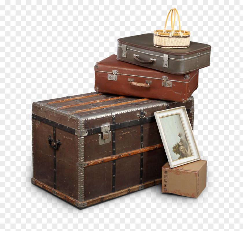 Suitcase Trunk Baggage PNG