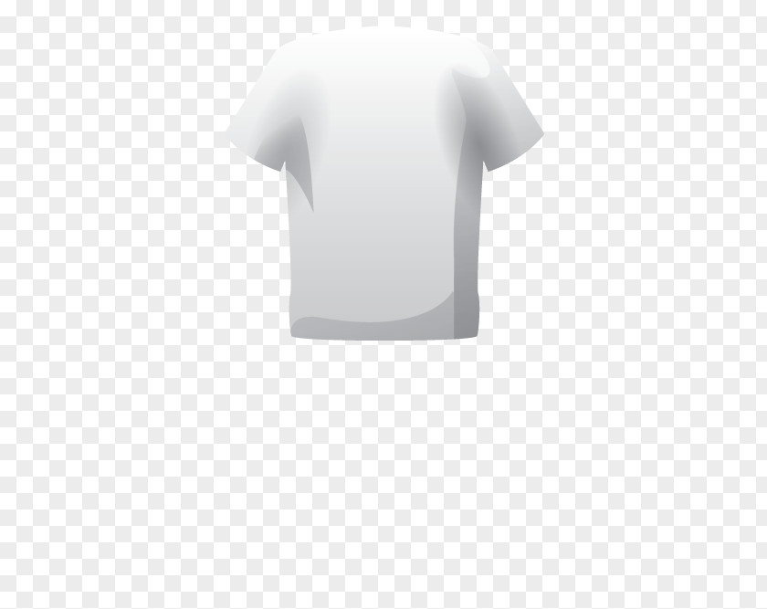 White Short Sleeves T-shirt Shoulder Product Design Sleeve PNG