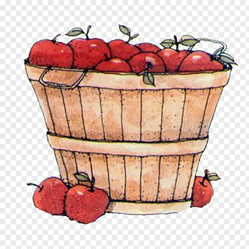 Basket Of Apples Apple Red Delicious Auglis Vegetable PNG