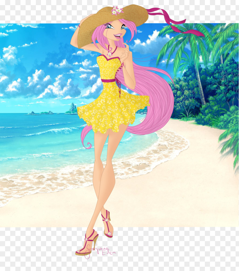 Summer. Summer Time DeviantArt Cartoon Barbie PNG