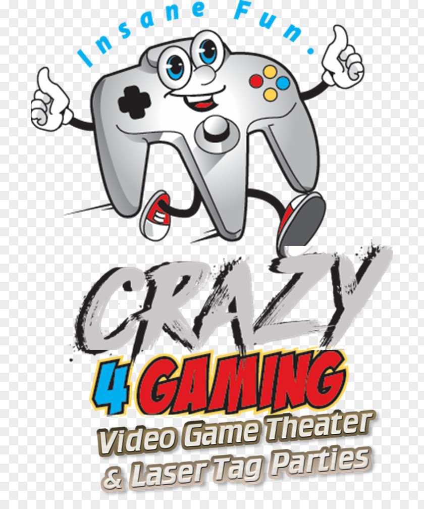 Truck Nuts Crazy Video Games Clip Art Illustration PNG