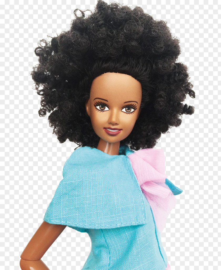 Barbie Malaville Black Doll Toy PNG