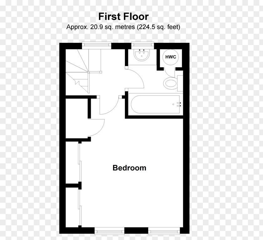 House Winston Towers Studio Apartment Floor Plan PNG