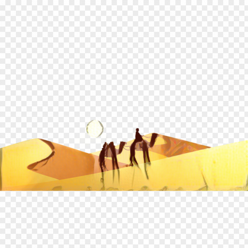 Landscape Brown Yellow Background PNG