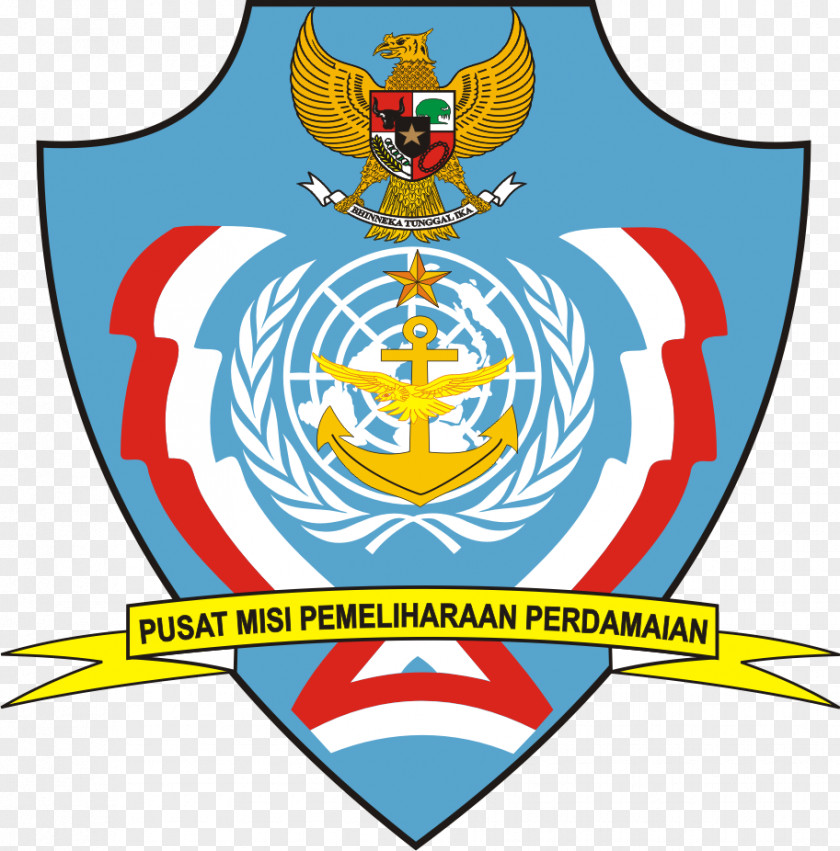 Misi Indonesian National Defence Forces Peacekeeping Center Armed Logo Garuda Contingent PNG