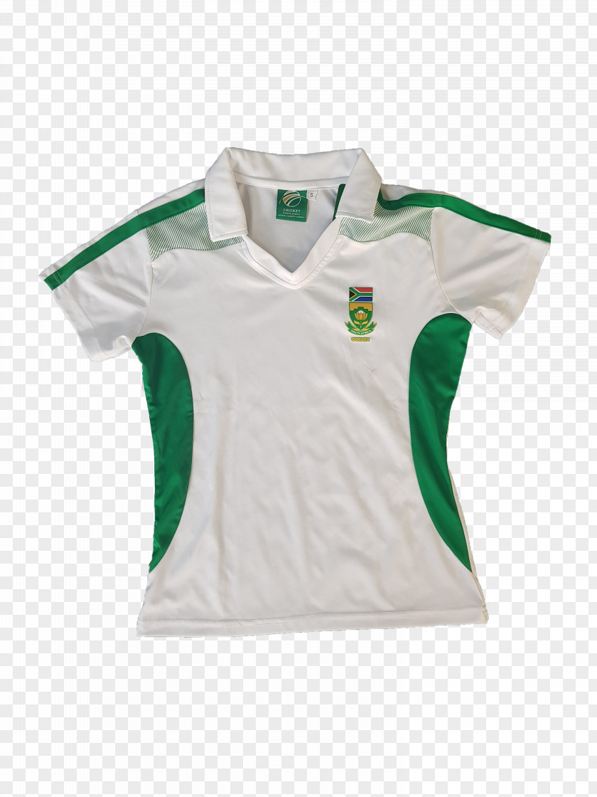 T-shirt South Africa National Cricket Team Polo Shirt Jersey Sleeve PNG