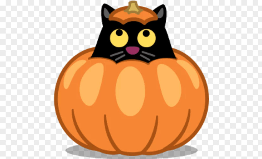 Cat Pumpkin Clip Art PNG