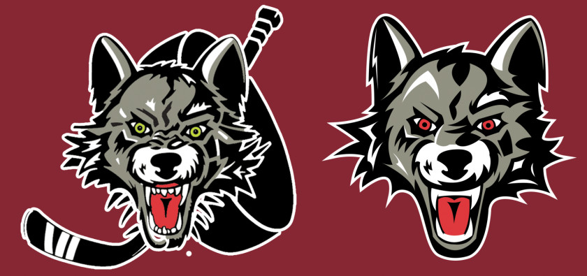 Chicago Wolves Cliparts Allstate Arena Rockford IceHogs Cleveland Monsters Vegas Golden Knights PNG