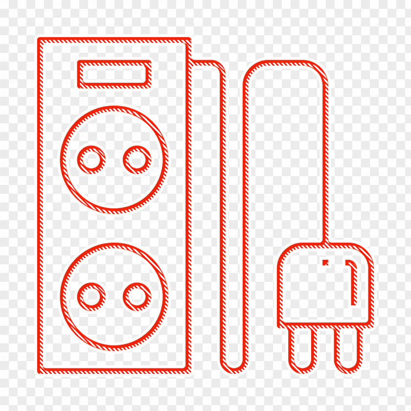Electronic Device Icon Plug Power Strip PNG