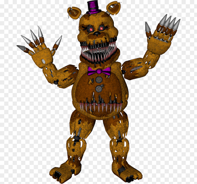 Fred Bear Nightmare DeviantArt Human Body Digital Art PNG