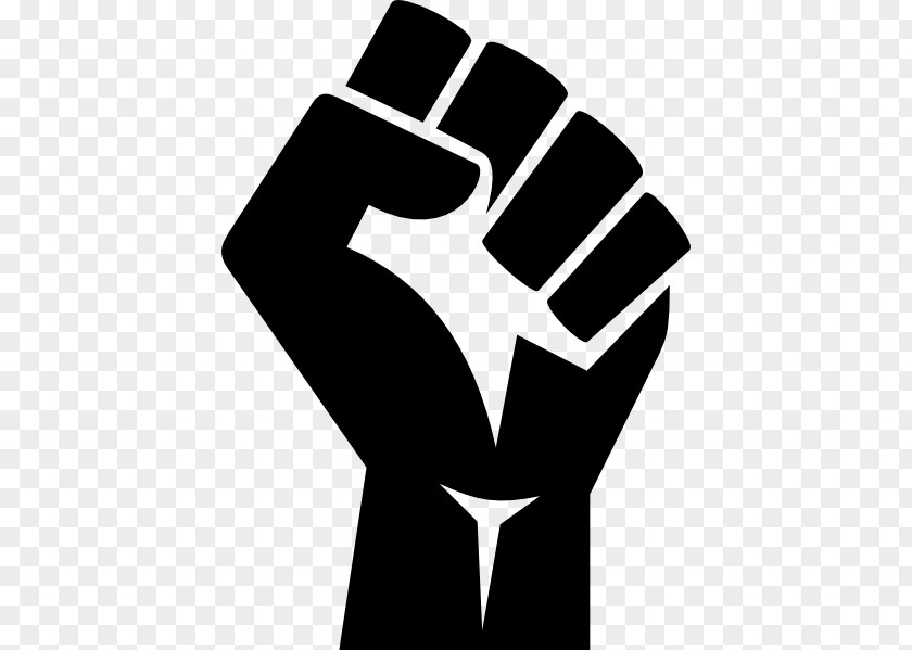 Hand Give Raised Fist Clip Art PNG