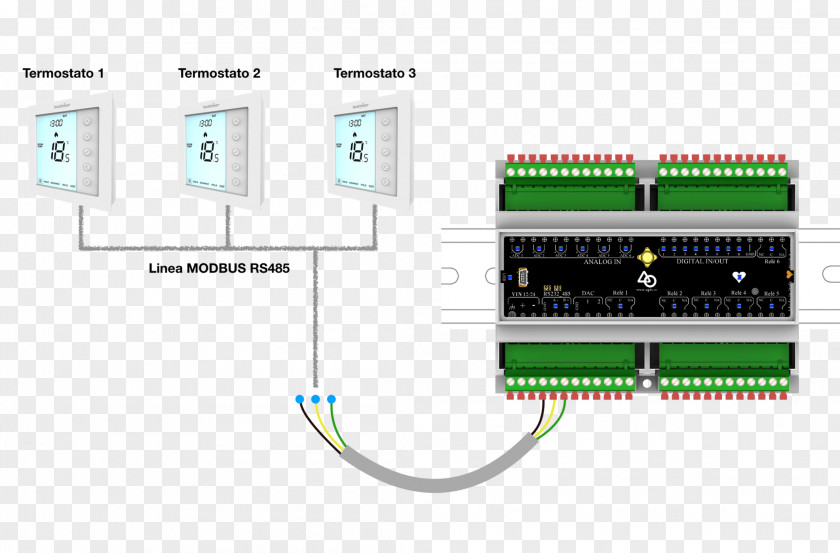 Microcontroller System Wiring Diagram Electronics PNG