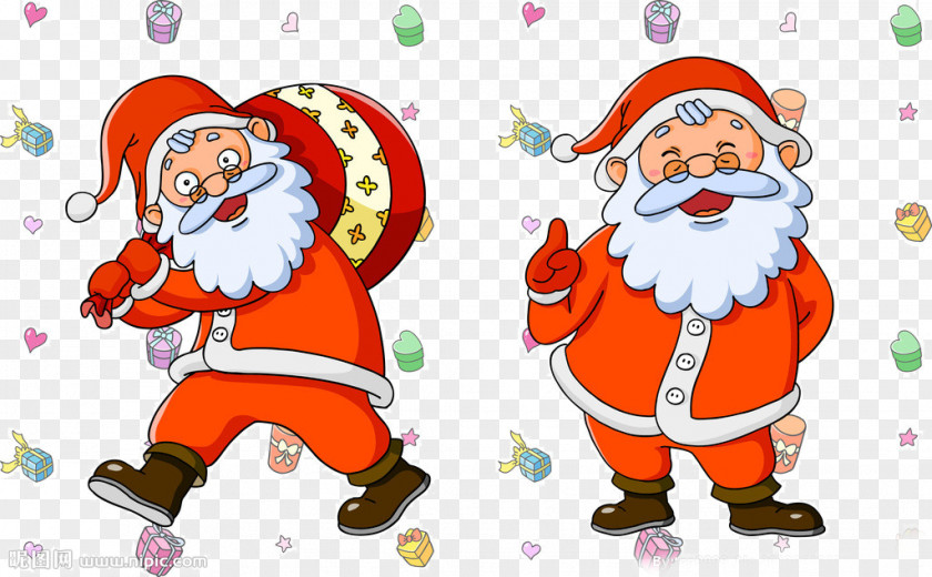 Santa Claus Christmas U8056u8a95u8001u4eba Child Gift PNG
