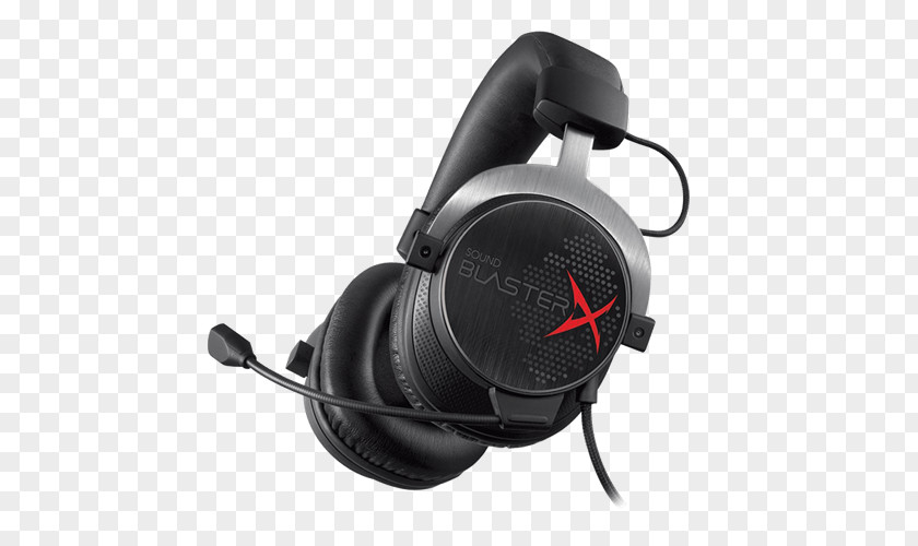 Computer Headset Microphone Headphones Audio Creative Technology Sound BlasterX H7 H5 PNG