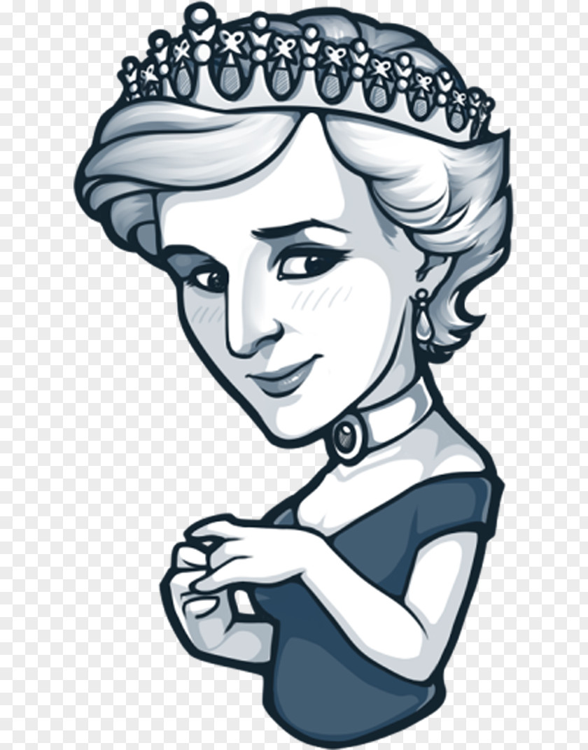Diana, Princess Of Wales Sticker Telegram Author PNG