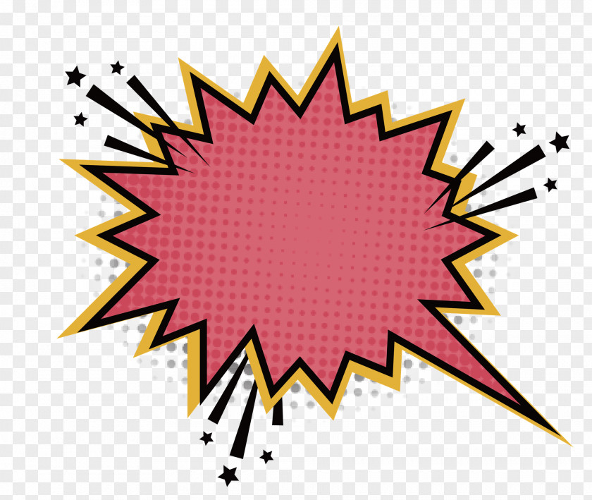 Explosion Sticker Vector Graphics Explosive PNG