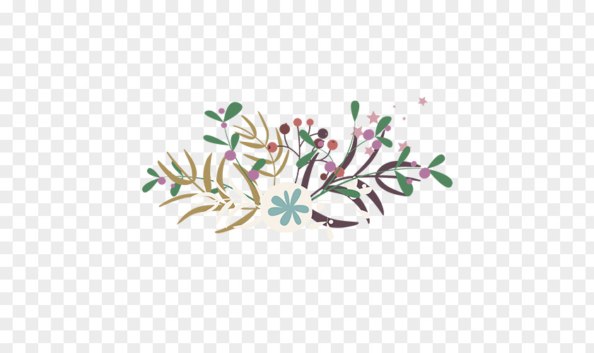Floral Decoration Adobe Illustrator PNG