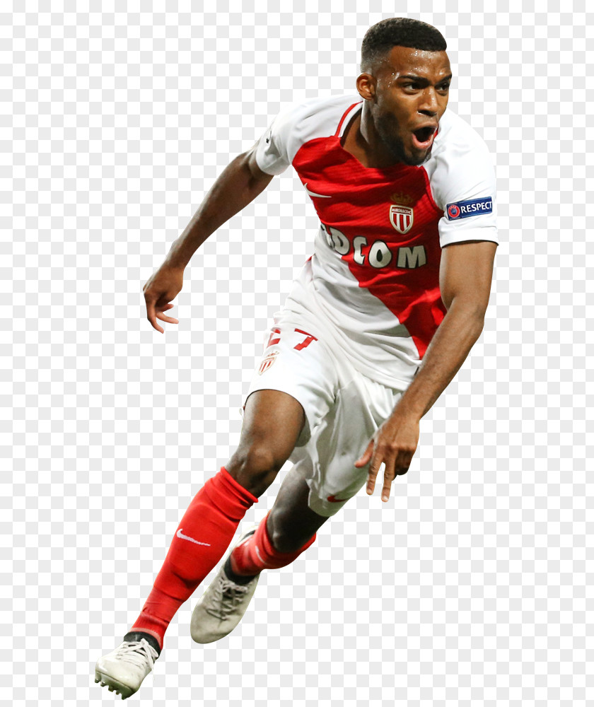 Footy Render Thomas Lemar AS Monaco FC Football Player Rendering PNG