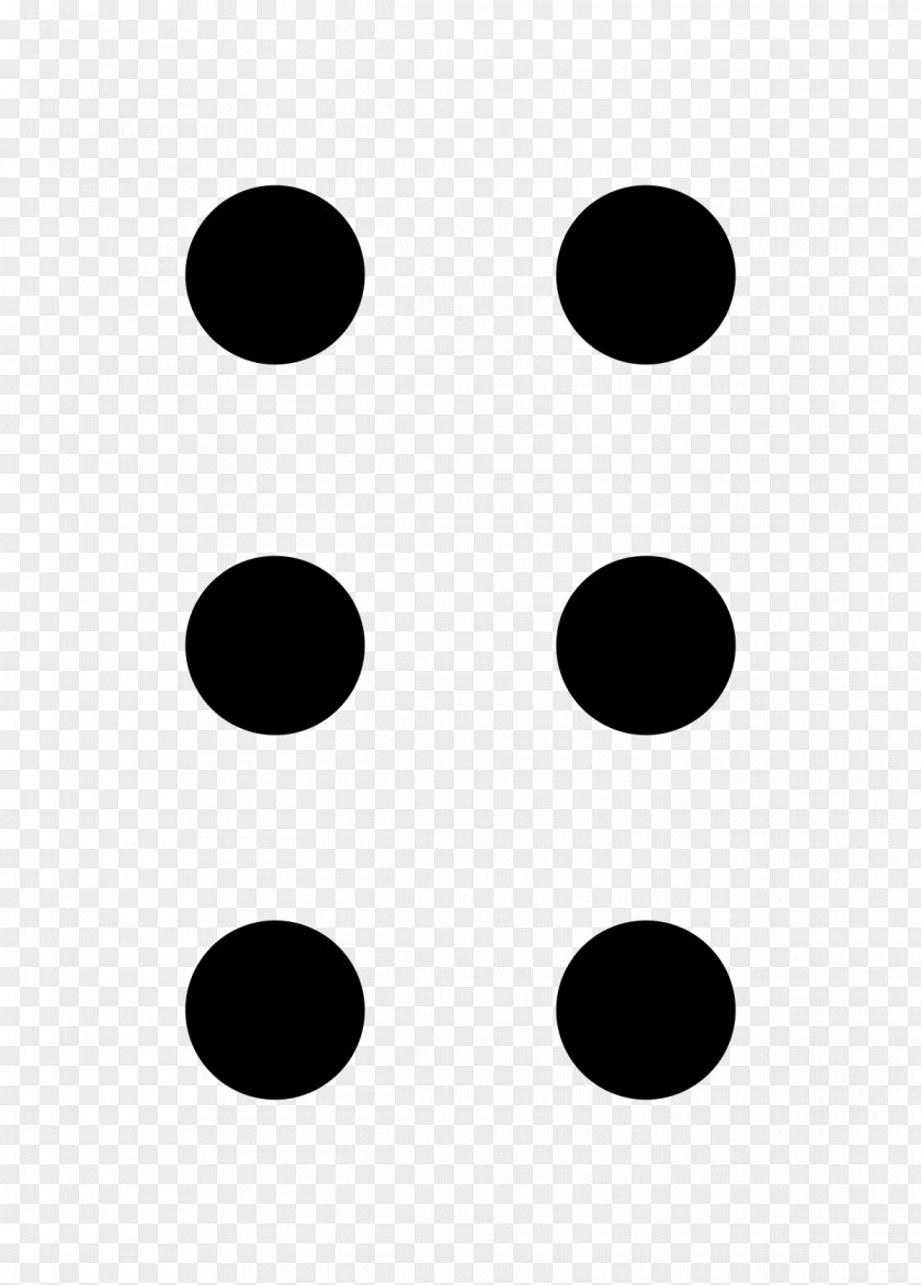 French Braille É Arabic English PNG