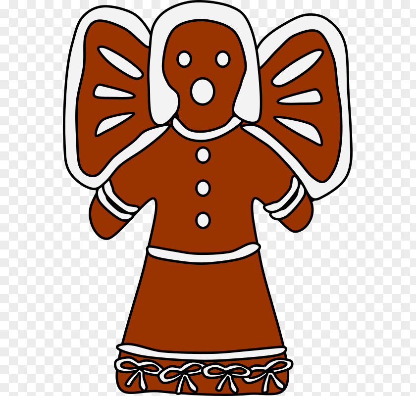 Gingerbread Man Clip Art PNG