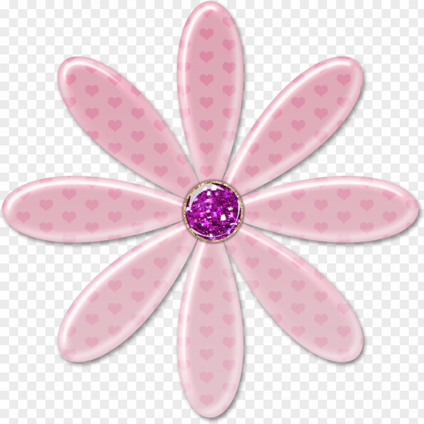 Glitter Flower PNG