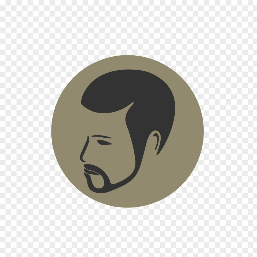 Man Logo Face Font PNG