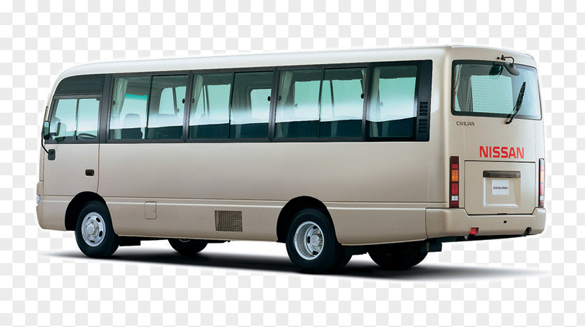 Nissan Civilian Bus Car Toyota HiAce PNG