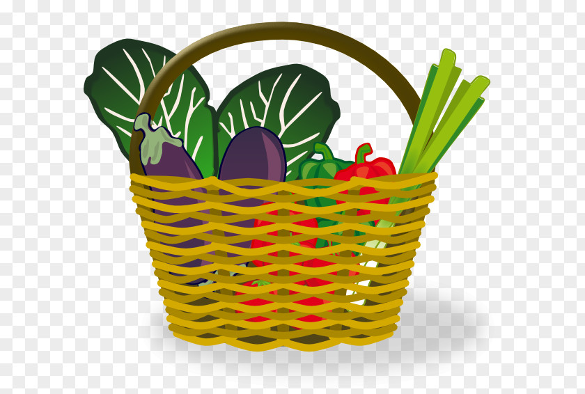 Picnic Basket Easter Food Clip Art PNG