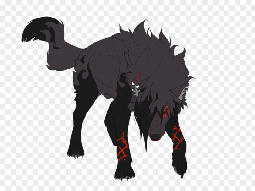 Werewolf Gray Wolf Drawing Pony PNG