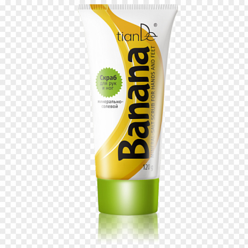 Banana Exfoliation Mineral TianDe Online Shopping PNG