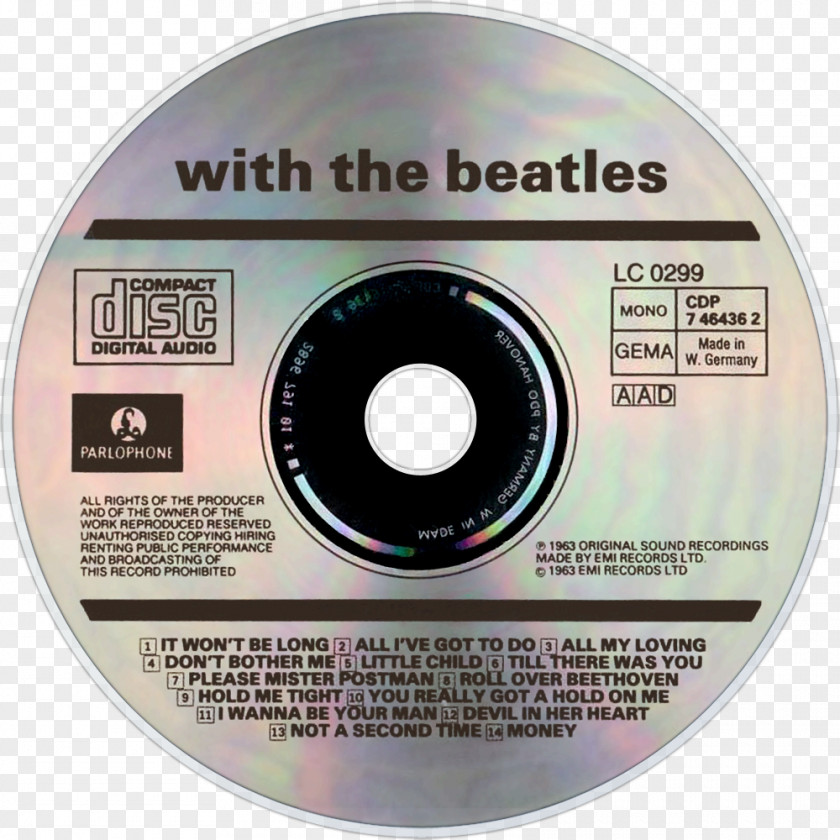 Beatles Compact Disc The PNG