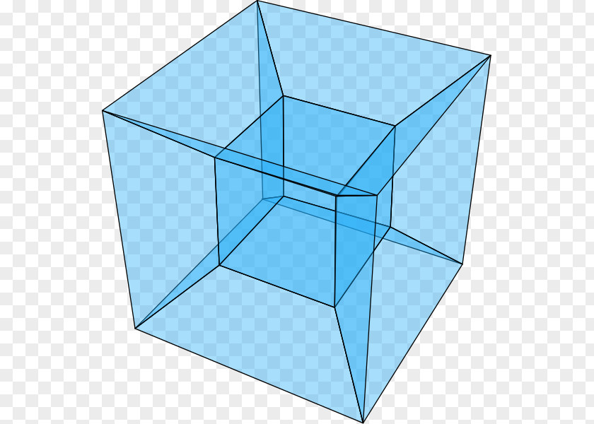Mathematics Hypercube Four-dimensional Space Tesseract Geometry PNG