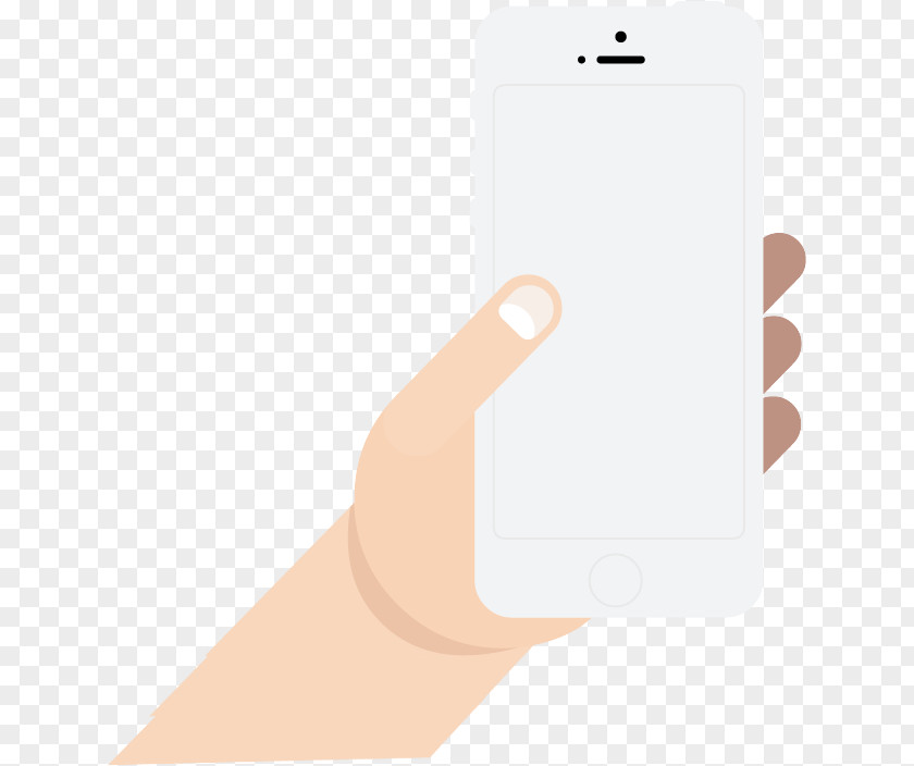 Smartphone Thumb Hand Model PNG