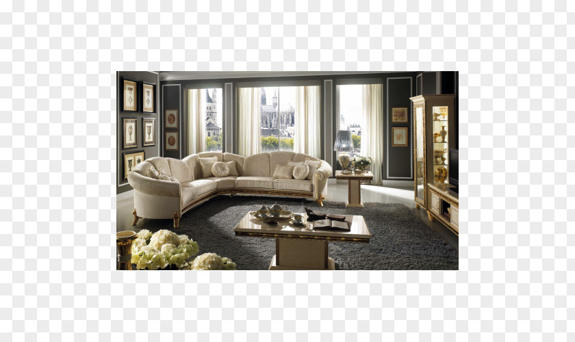 Table Furniture Living Room Divan Couch PNG