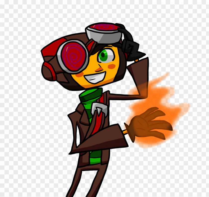 30day Psychonauts Video Games Illustration Fan Art PNG