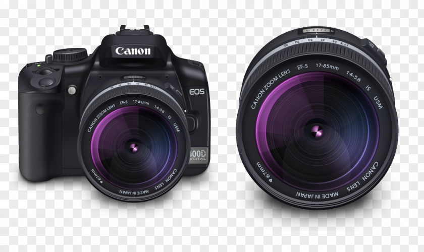 Canon 400D SLR Camera EOS Icon PNG
