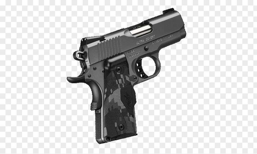 Confirmed Sight Kimber Manufacturing .45 ACP Custom Pistol Firearm PNG